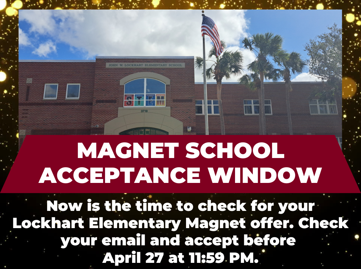  Magnet Acceptance Window Open until April 27th.